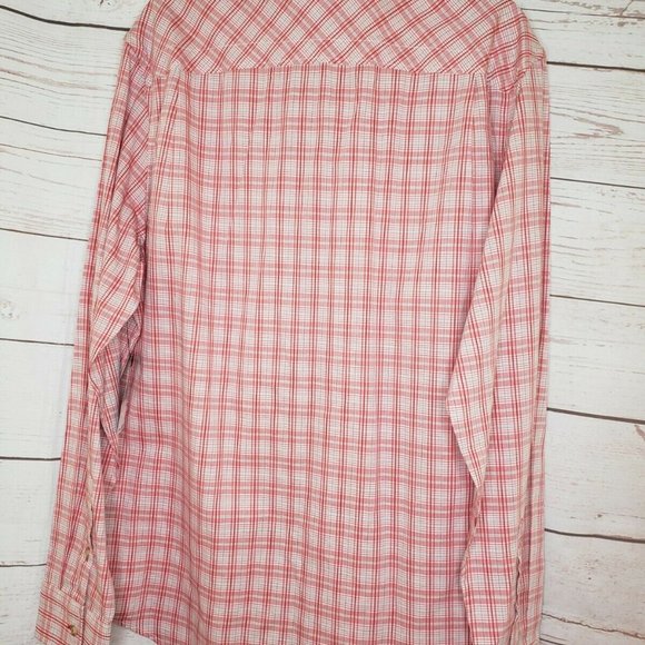 Tailored Fit Sean Jean Fiery Red SW130435 Cotton Men Extra Large Shirt - Picture 10 of 12